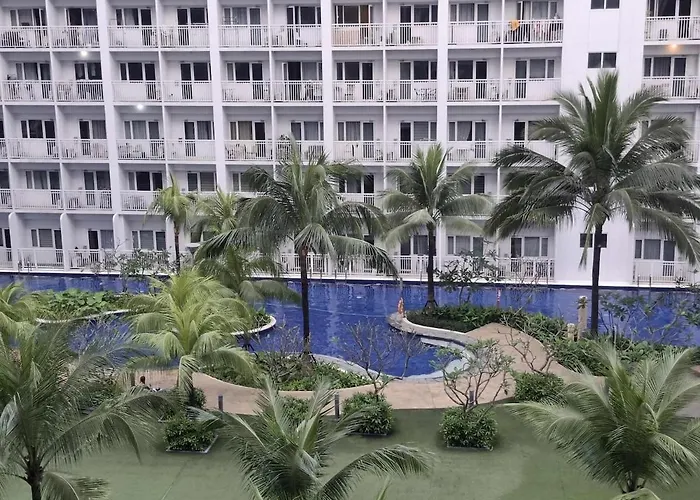 Apartment Amenity Pool View 1 Bedroom Balcony Moa Smx Ikea Shore002 Manila