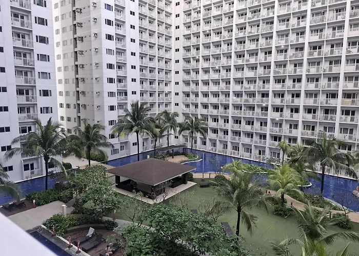 Amenity Pool View 1 Bedroom Balcony Moa Smx Ikea Shore002 Apartment Manila